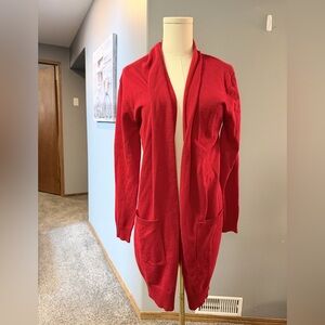 PCEAIIH Open Front Long Cardigan | XL